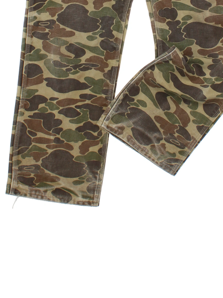 Carhartt Green Duck Hunter Camouflage Trousers (Size M)