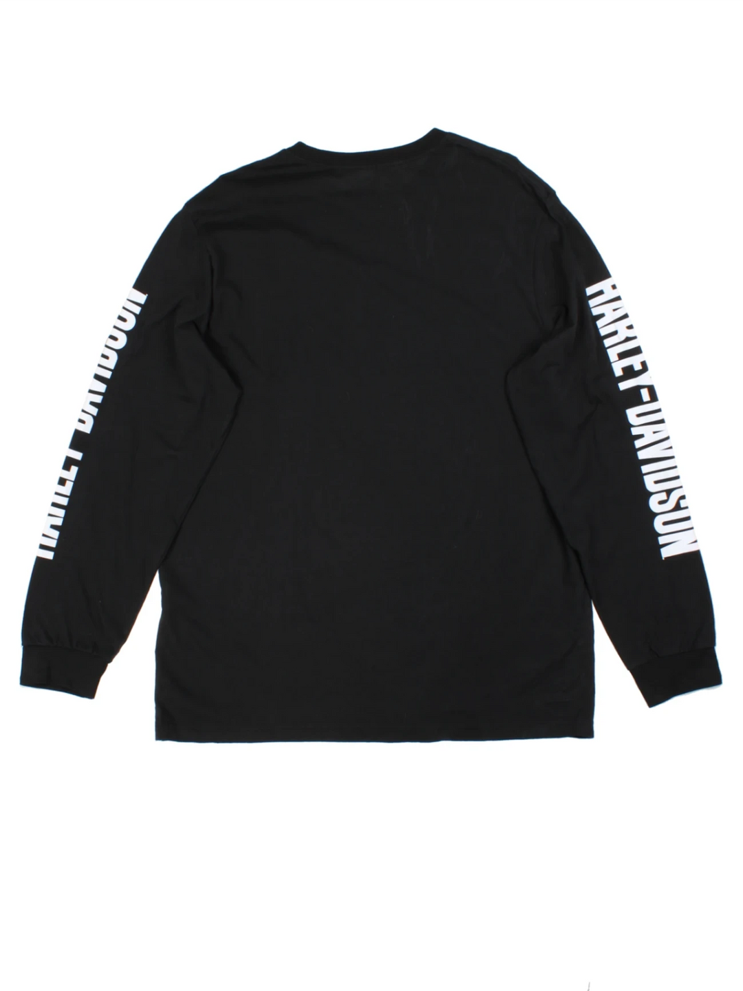 Harley-Davidson Black Graphic Long Sleeve T-Shirt (Size XL)