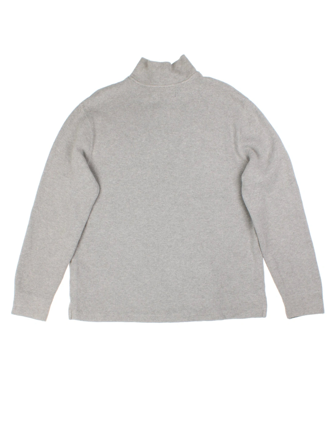 Ralph Lauren Grey 1/4 Zip Jumper (Size L)