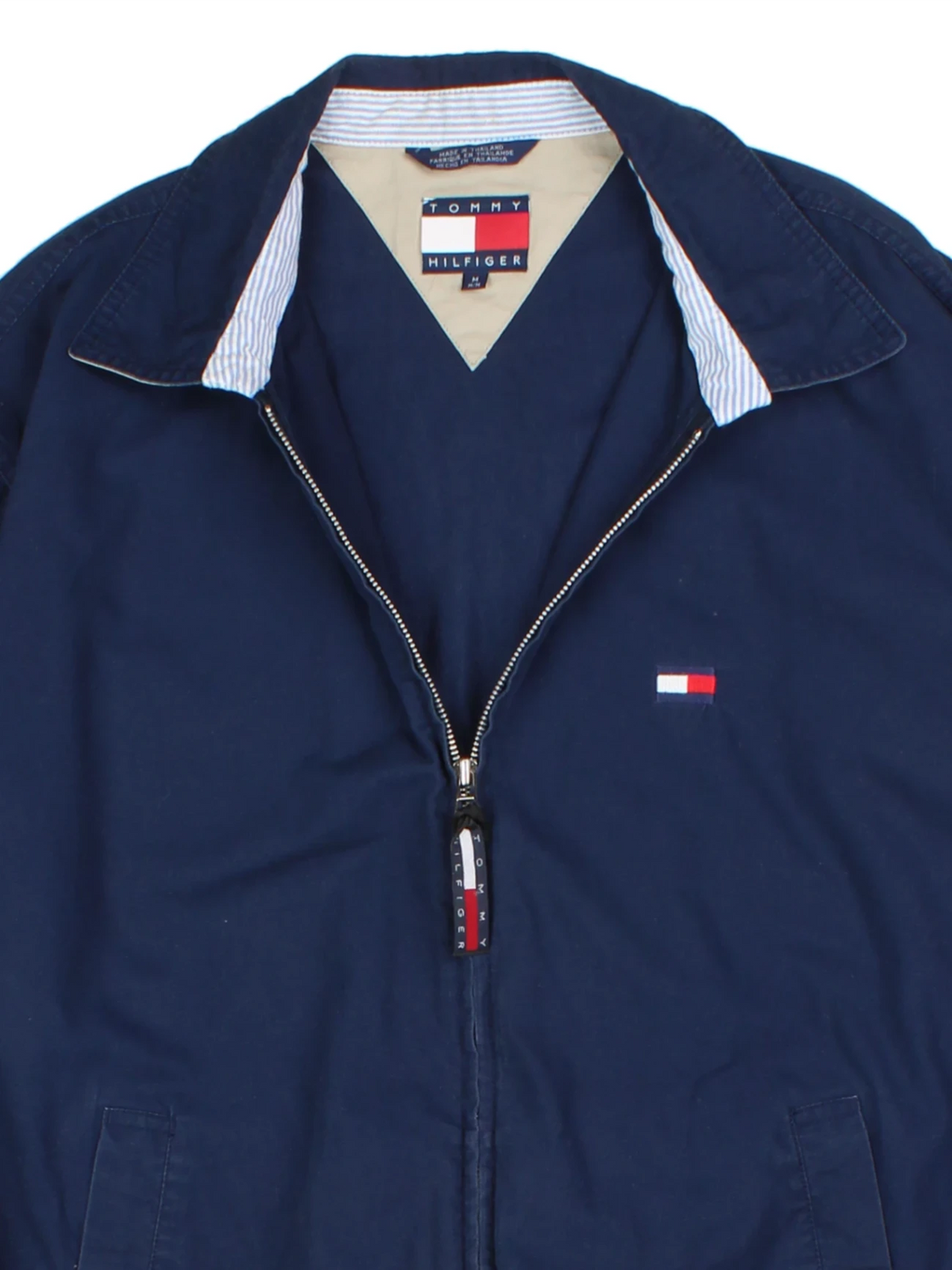 Tommy Hilfiger Navy Harrington Jacket (Size M)