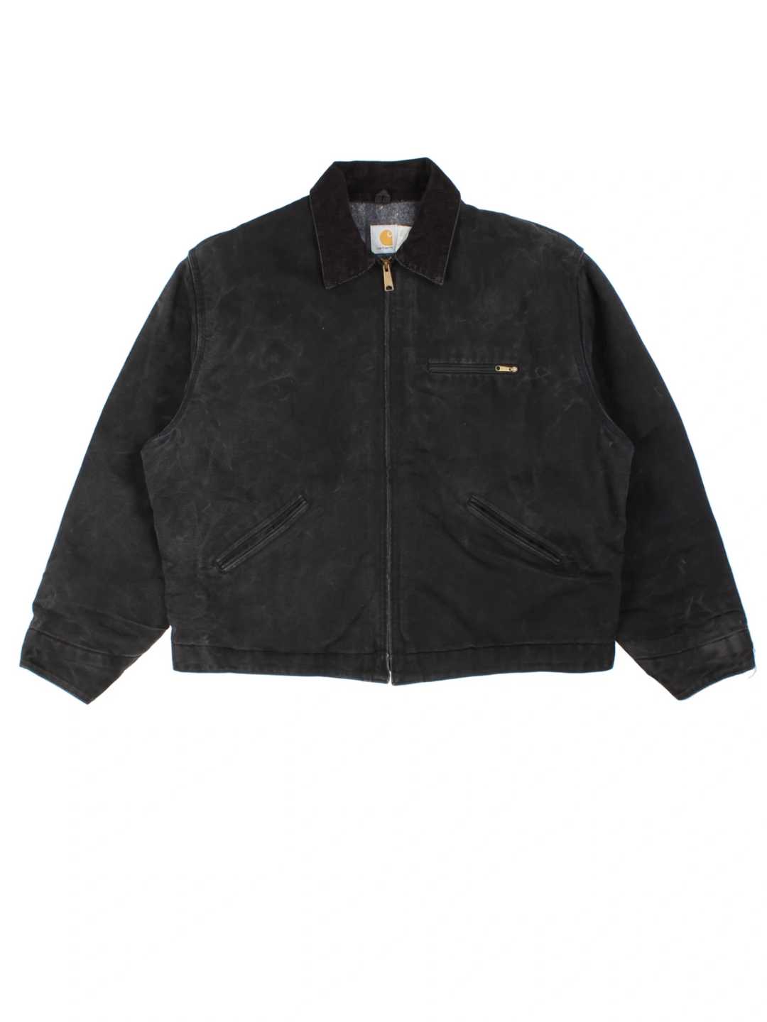 Carhartt Black Blanket Lined Detroit Jacket (Size XXL)
