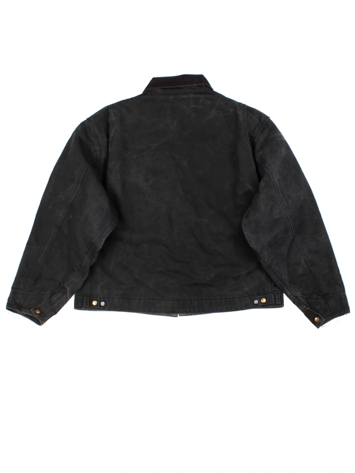Carhartt Black Blanket Lined Detroit Jacket (Size XXL)