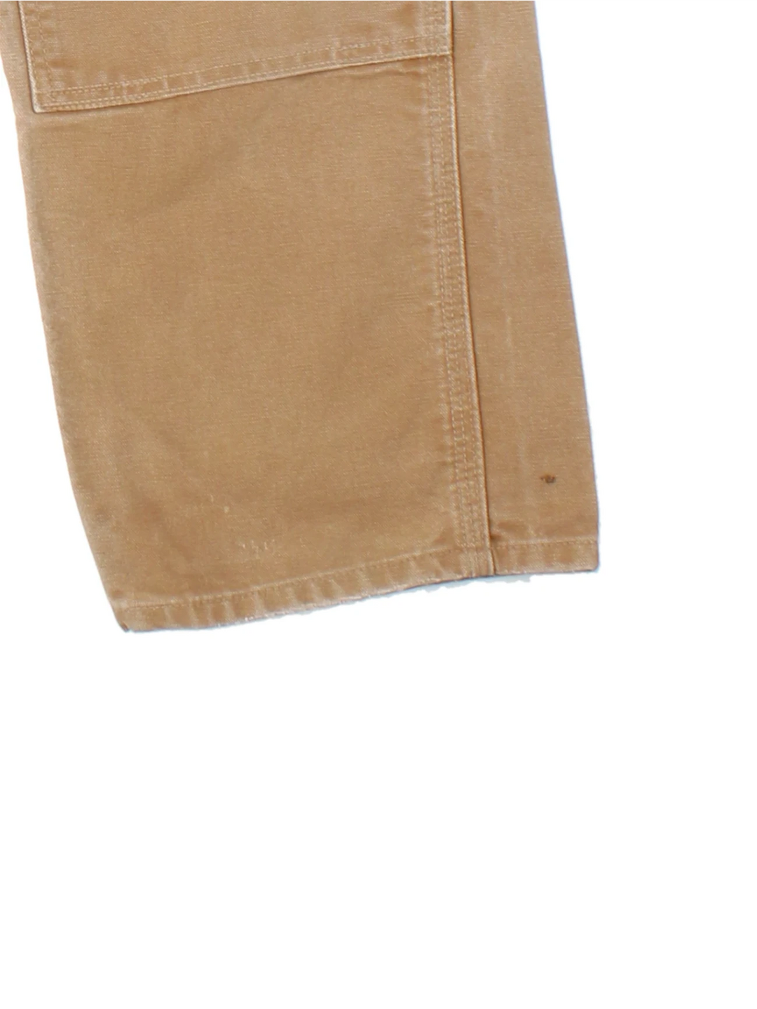 Carhartt Duck Canvas Tan Double Knee Trousers (Size L)