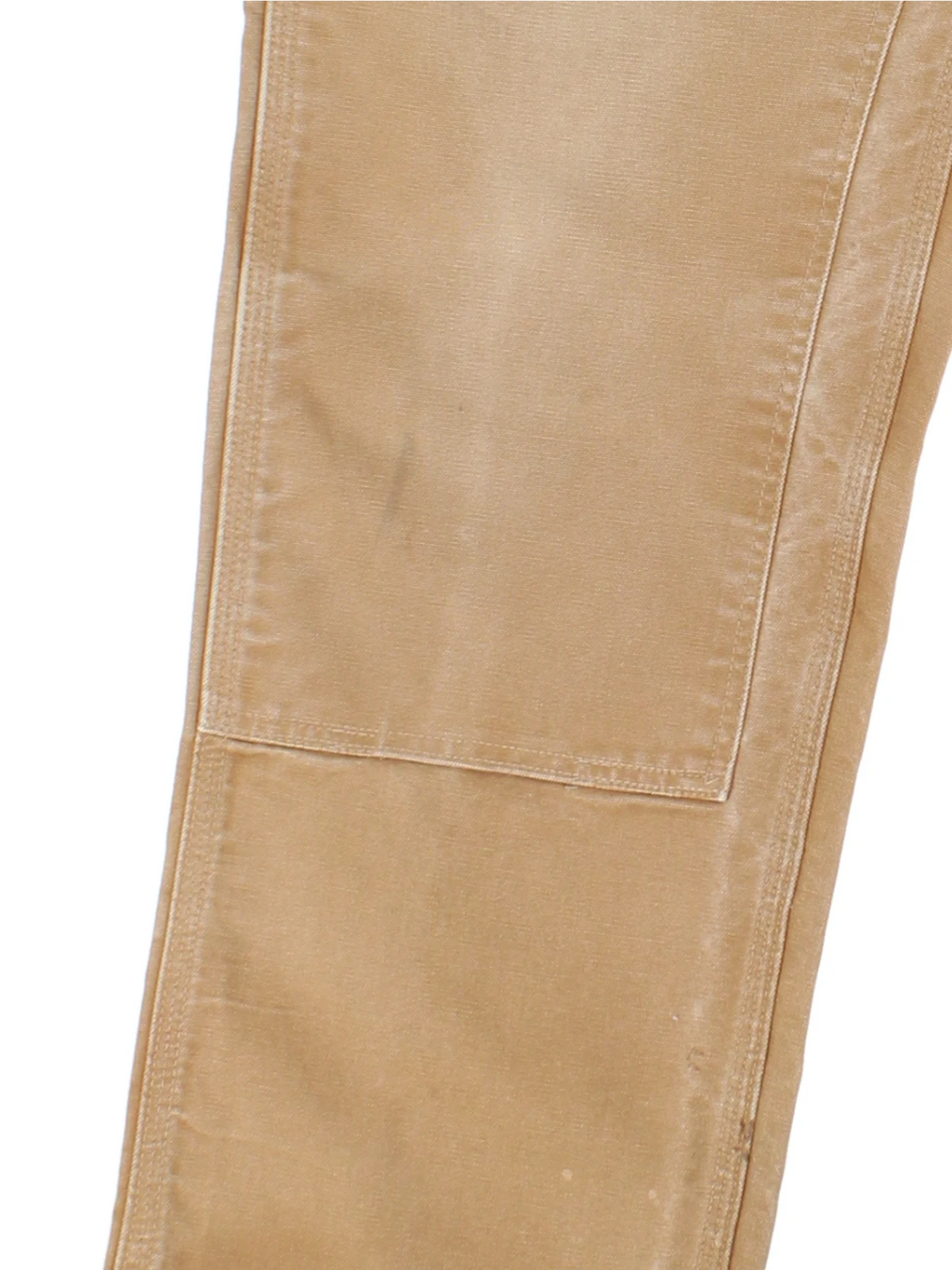 Carhartt Duck Canvas Tan Double Knee Trousers (Size L)