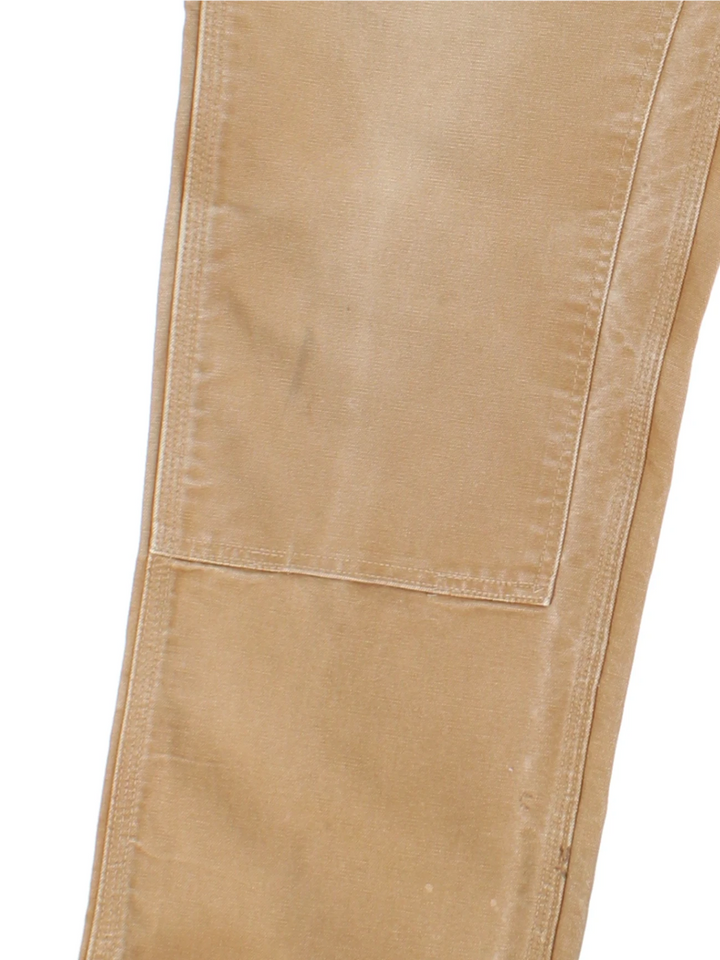 Carhartt Duck Canvas Tan Double Knee Trousers (Size L)