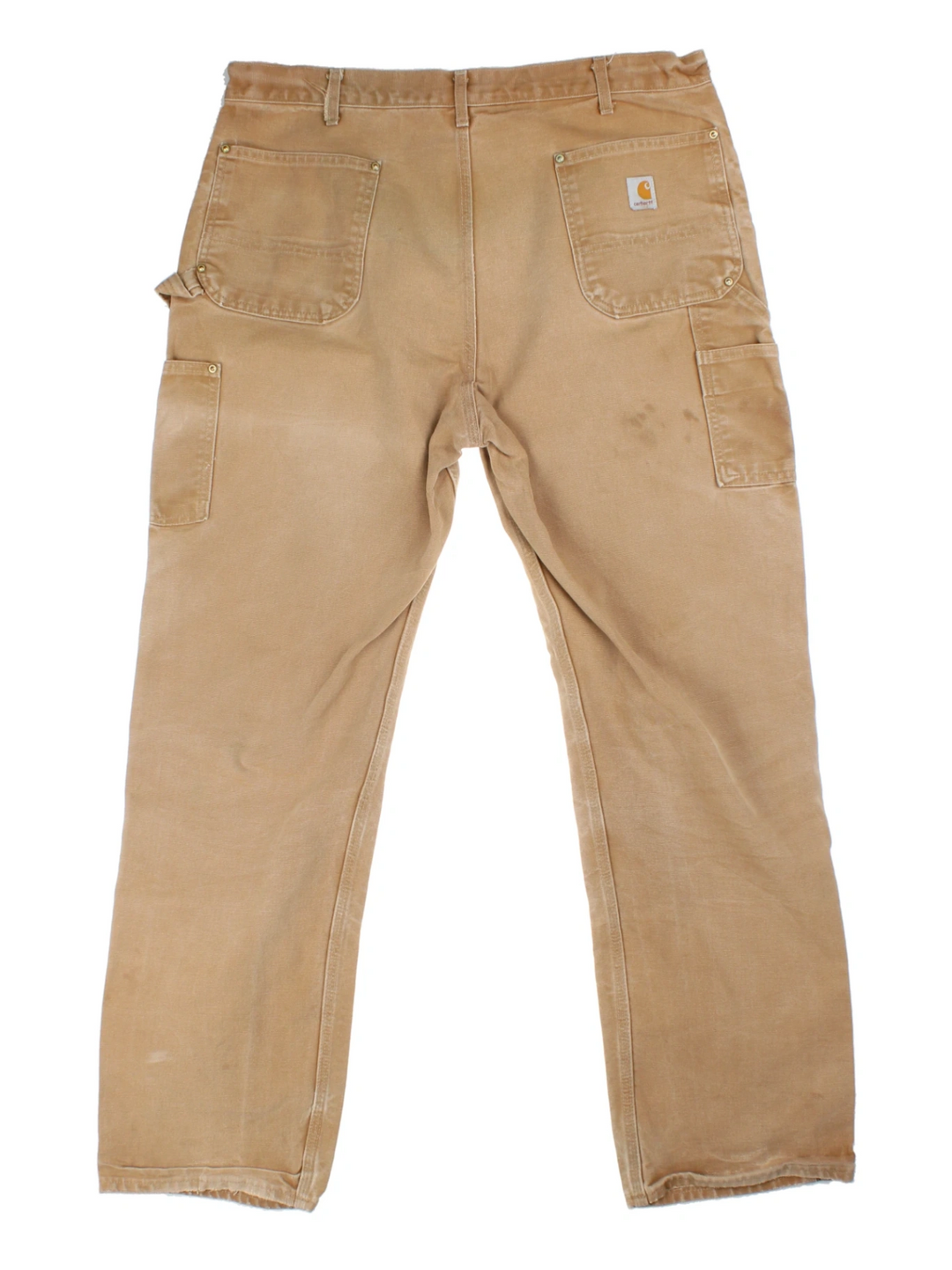 Carhartt Duck Canvas Tan Double Knee Trousers (Size XXL)