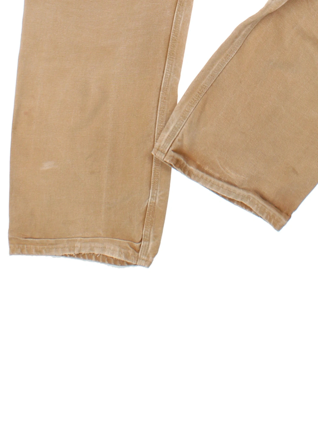 Carhartt Duck Canvas Tan Double Knee Trousers (Size XXL)