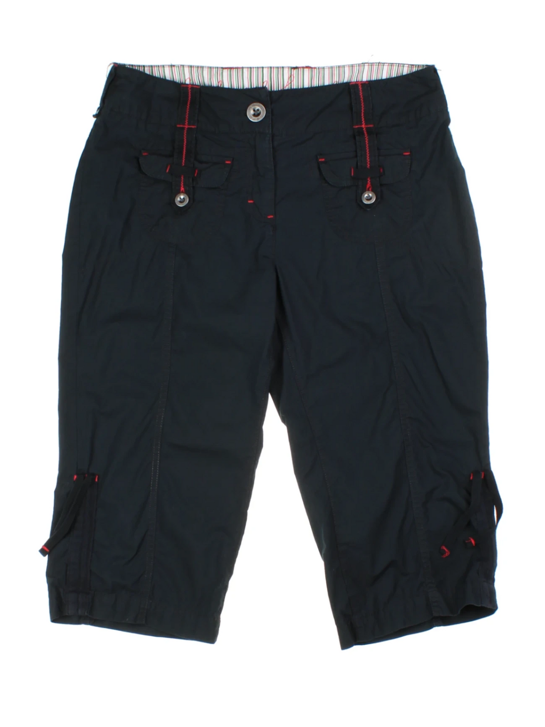 Y2K Cargo Capri Trousers (Size M)