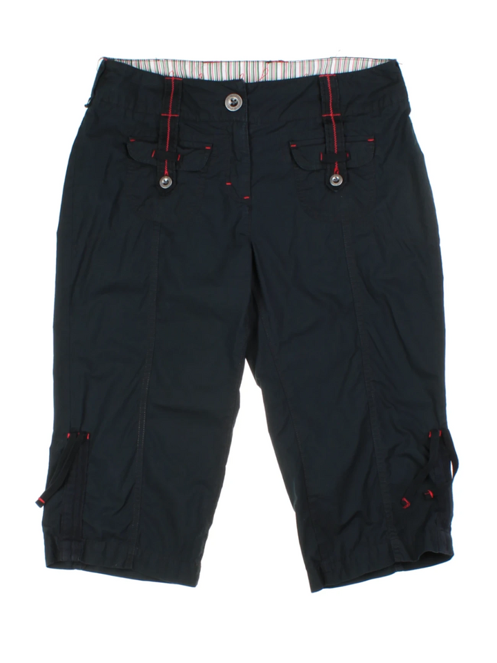 Y2K Cargo Capri Trousers (Size M)