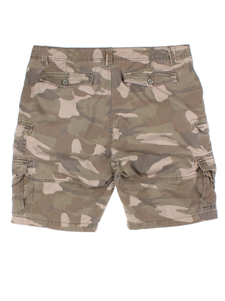 Camo Brown Cargo Shorts (Size XL)