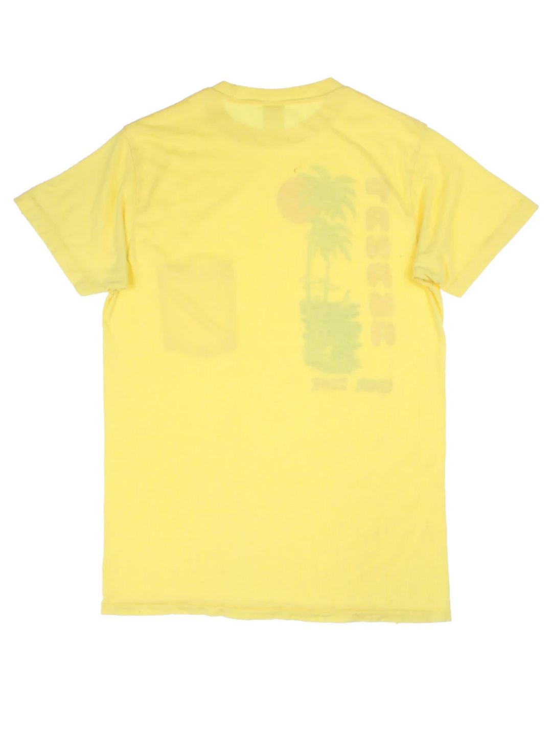Panama Canal Zone Yellow Graphic T-Shirt (Size XS)