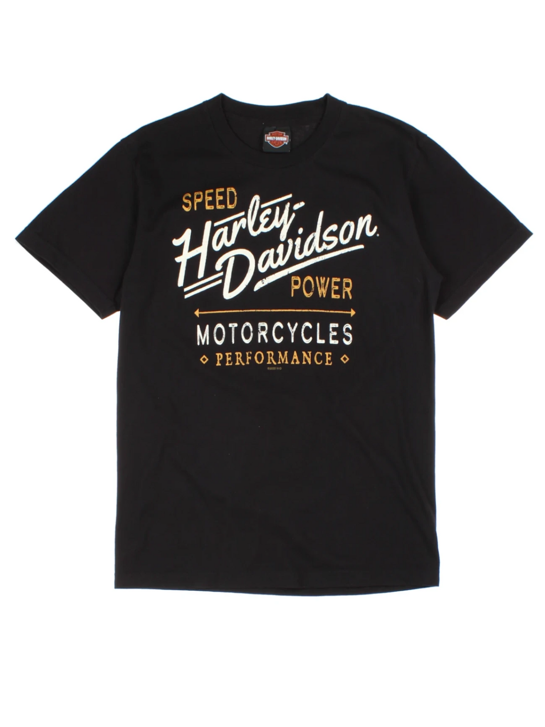 Harley-Davidson Yuba City Black Graphic T-Shirt (Size S)