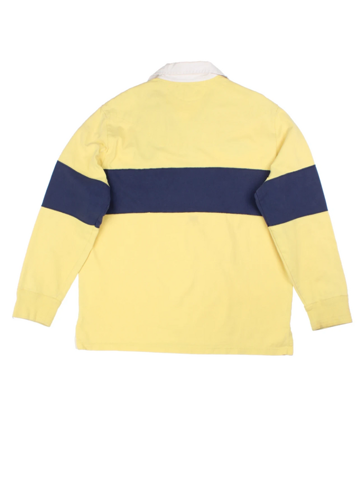 Ralph Lauren Yellow Rugby Shirt (Size L)