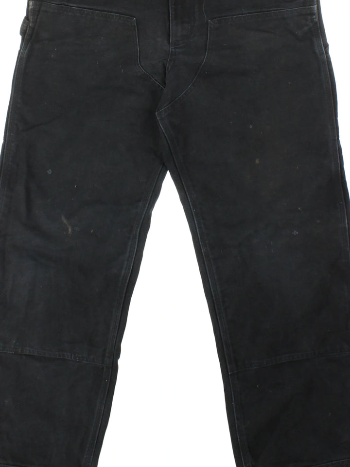 Carhartt Canvas Black Dungarees (Size S)