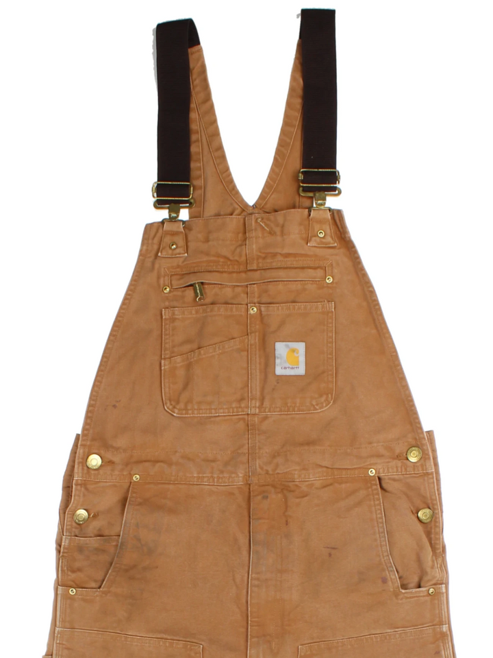 Carhartt Tan Canvas Dungarees (Size S)