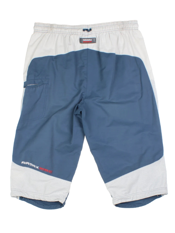 Nike Air Max Blue Athletic Shorts (Size M)