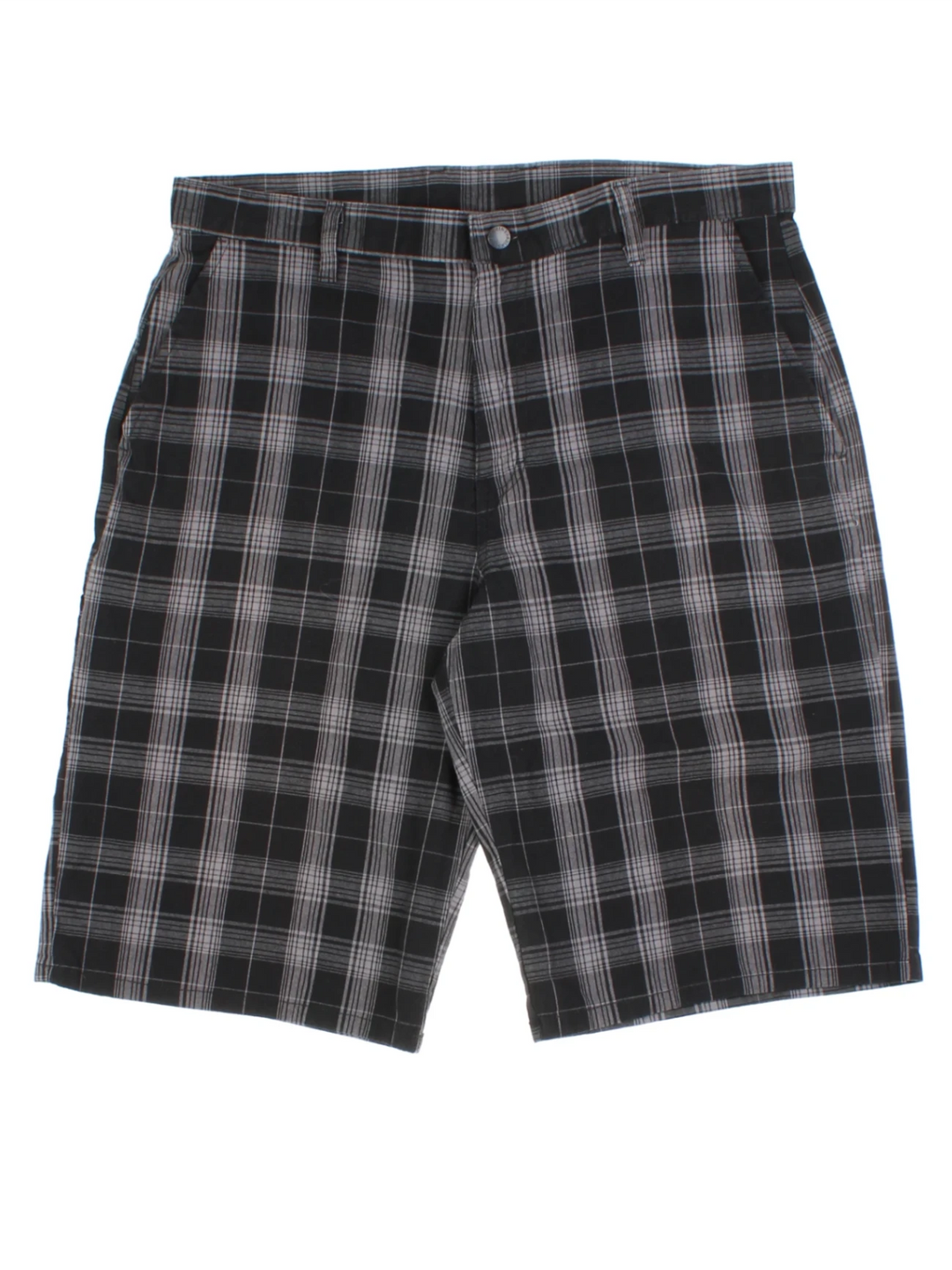 Dickies Black Plaid Shorts (Size XL)