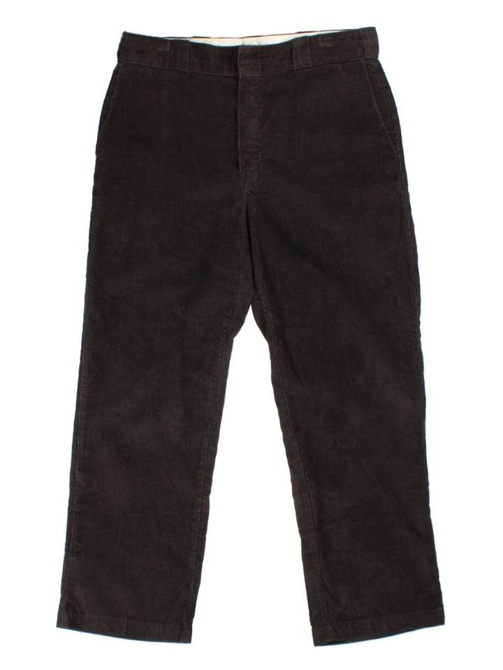 Dickies Brown Corduroy Workwear Trousers (Size XL)