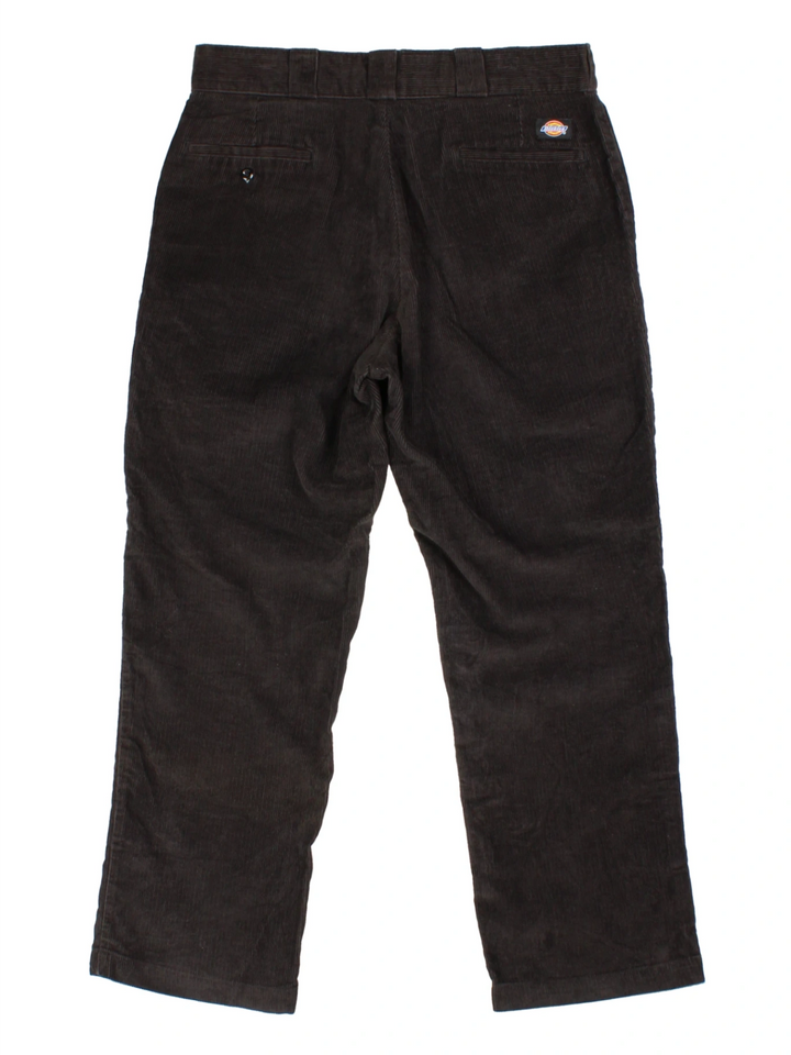 Dickies Brown Corduroy Workwear Trousers (Size XL)