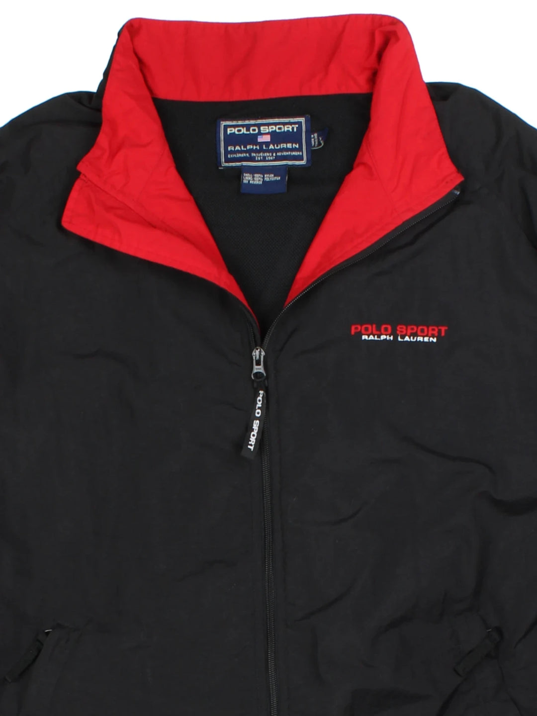 Ralph Lauren Black Bomber Jacket (Size XXXL)