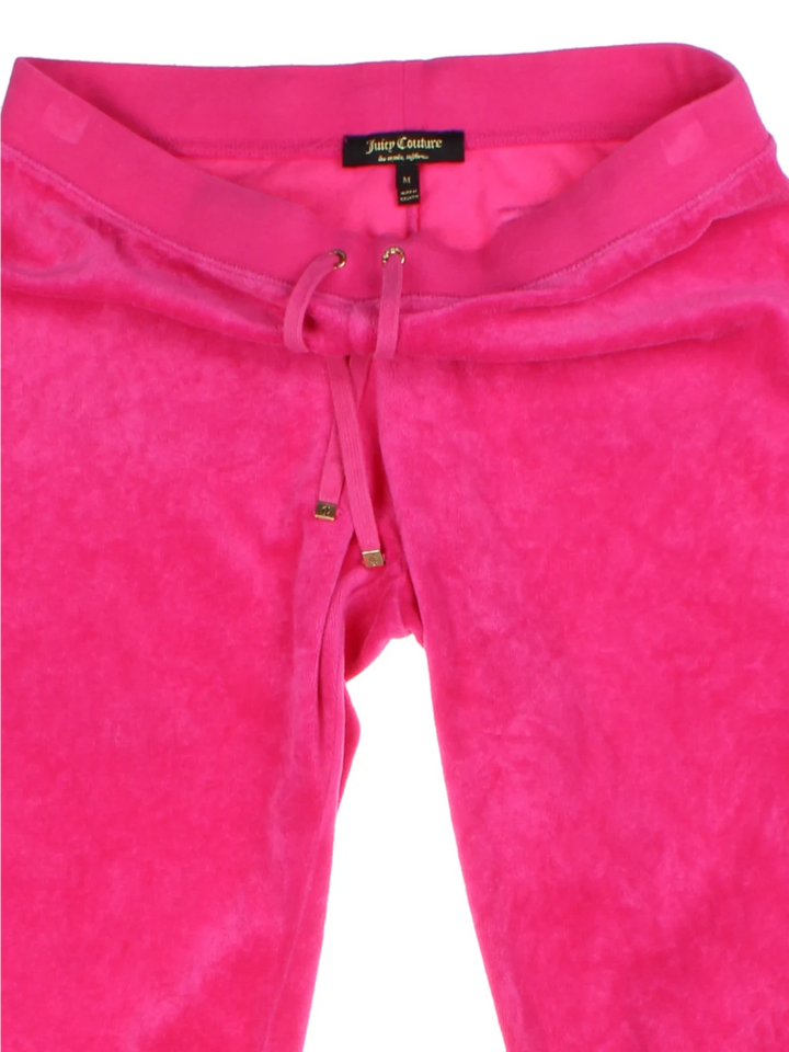 Juicy Couture Pink Velour Tracksuit Bottoms (Size M)