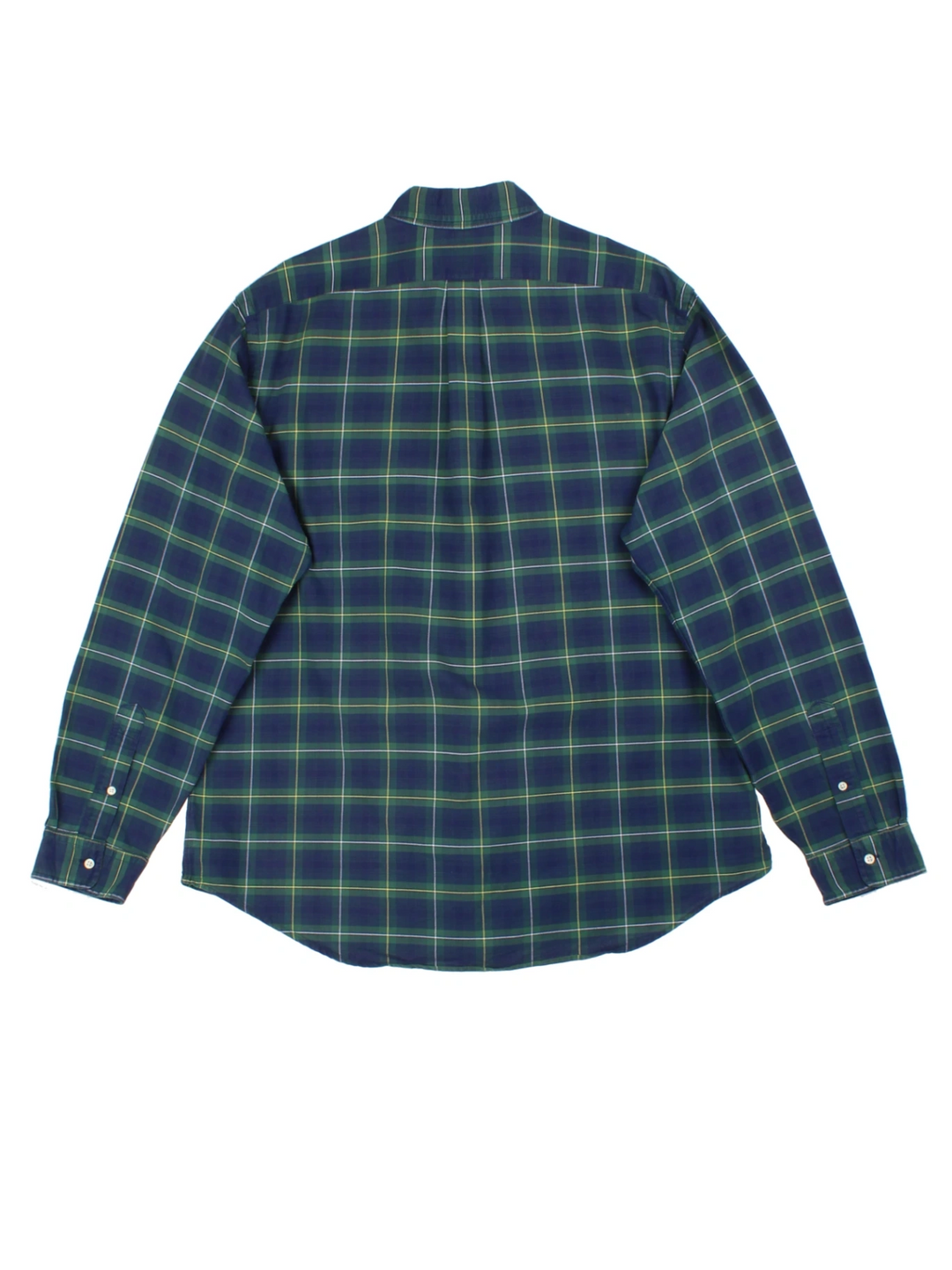 Ralph Lauren Blue Plaid Shirt (Size XL)