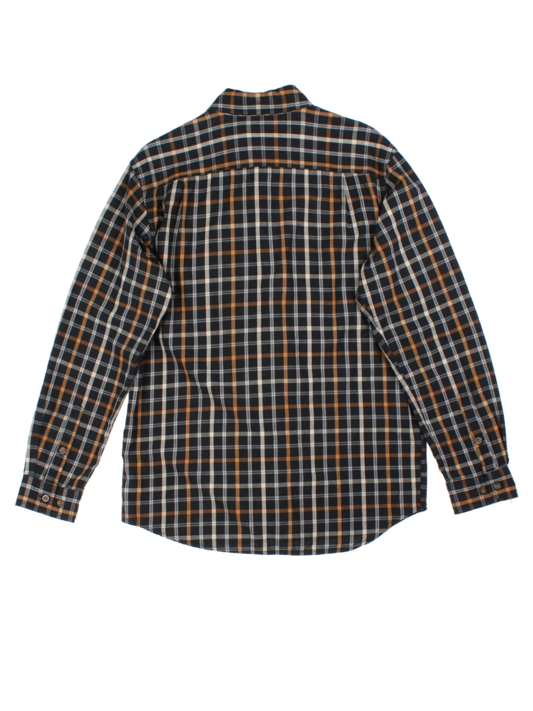 Carhartt Black Plaid Shirt (Size M)