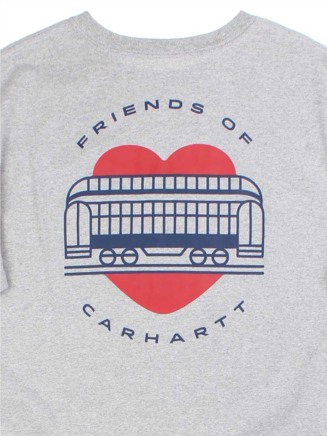 Carhartt Grey Graphic Pocket T-Shirt (Size L)
