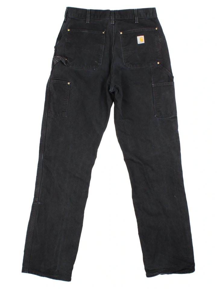 Carhartt Black Double Knee Trousers (Size M)