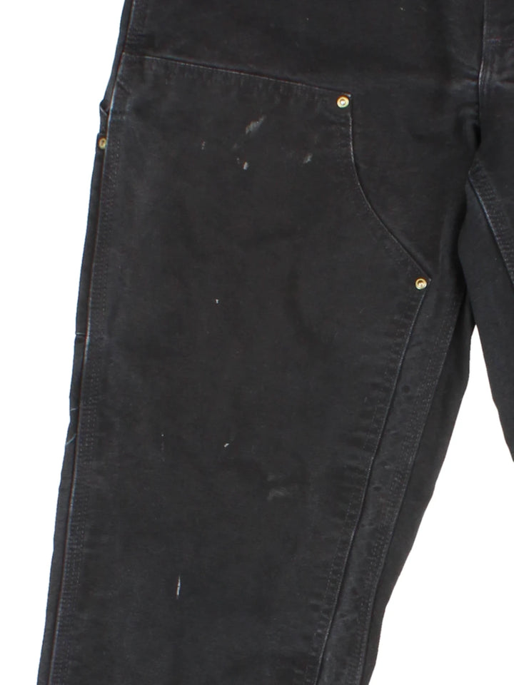 Carhartt Black Double Knee Trousers (Size M)