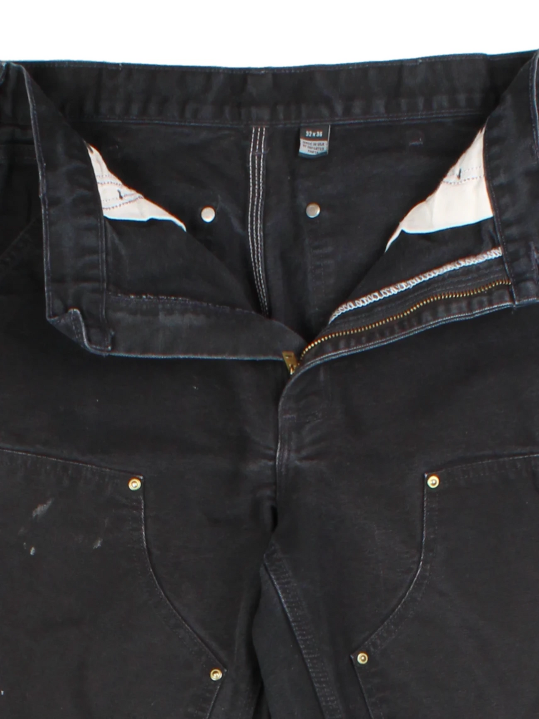 Carhartt Black Double Knee Trousers (Size M)