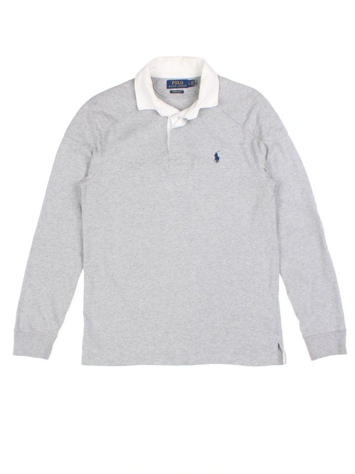 Ralph Lauren Grey Polo Shirt (Size S)