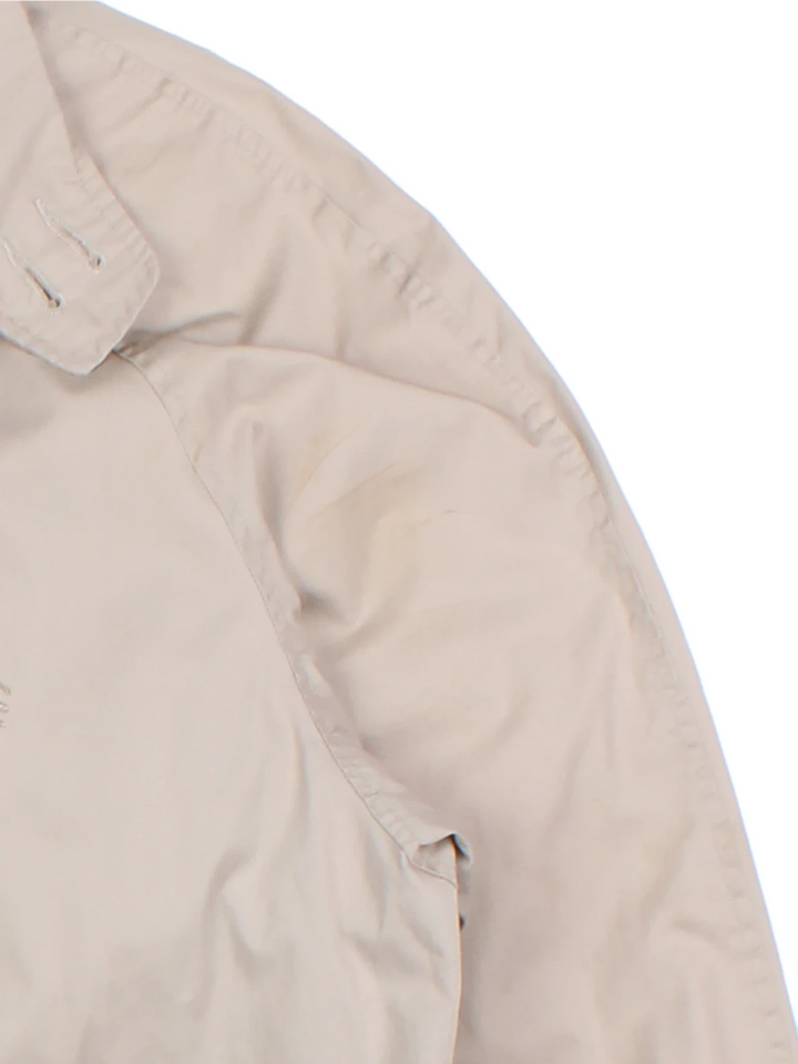 90s Burberry Tan Nova Check Bomber Jacket (Size M)