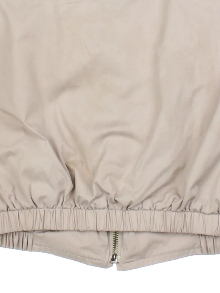 90s Burberry Tan Nova Check Bomber Jacket (Size M)