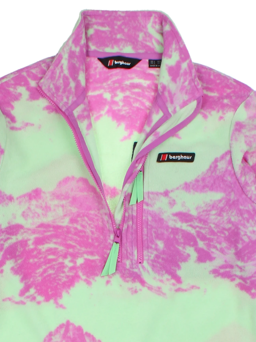 Berghaus Prism Printed Half-Zip Fleece (Size L)