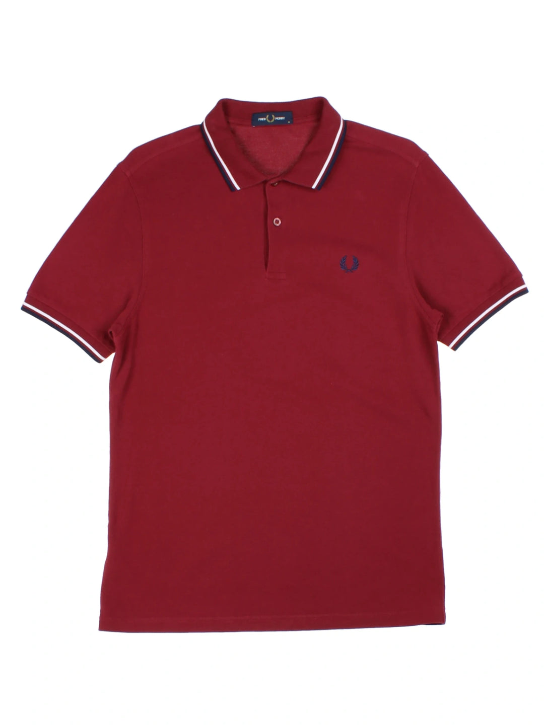 Fred Perry Red Polo Shirt (Size S)
