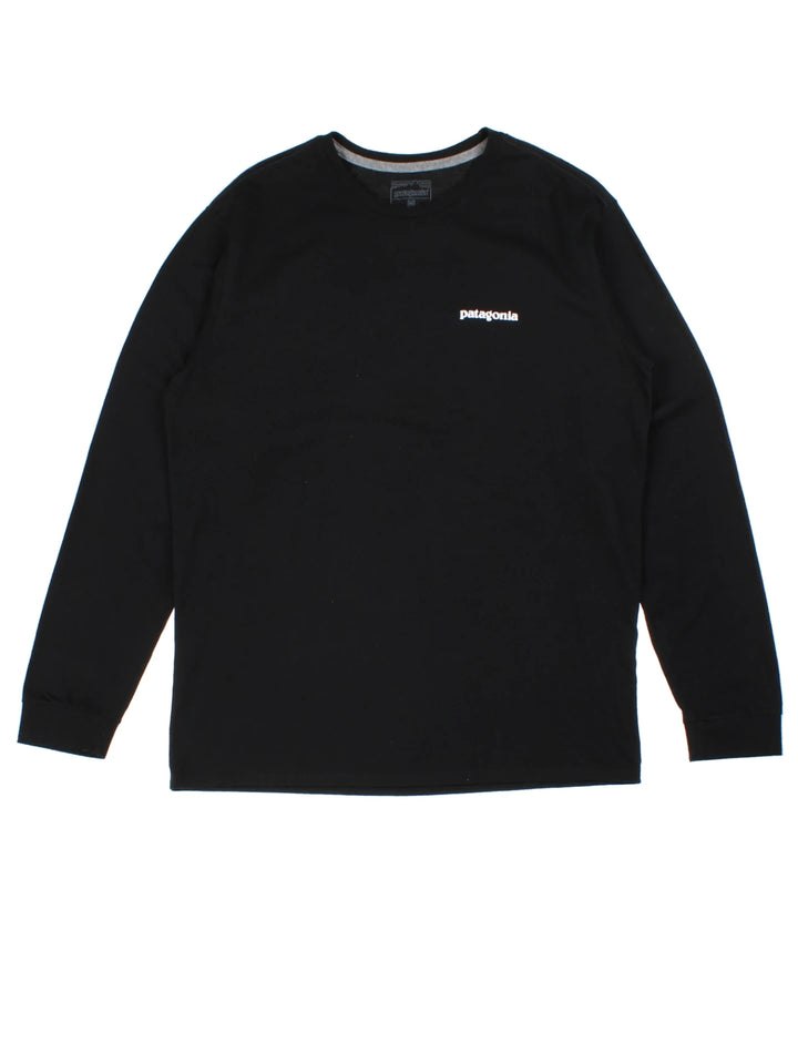 Patagonia Black Long Sleeve T-Shirt (Size M)