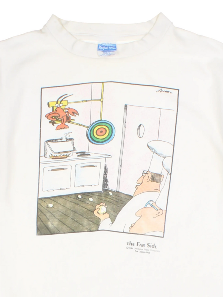80s The Far Side Graphic T-Shirt (Size M)