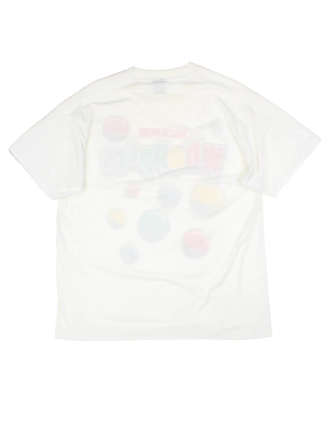 90s Rainbow Whoppers White Graphic T-Shirt (Size L)