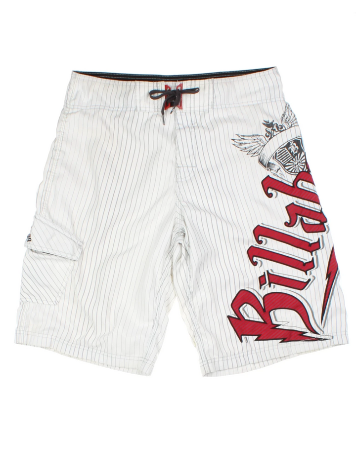 Billabong White Board Shorts (Size L)