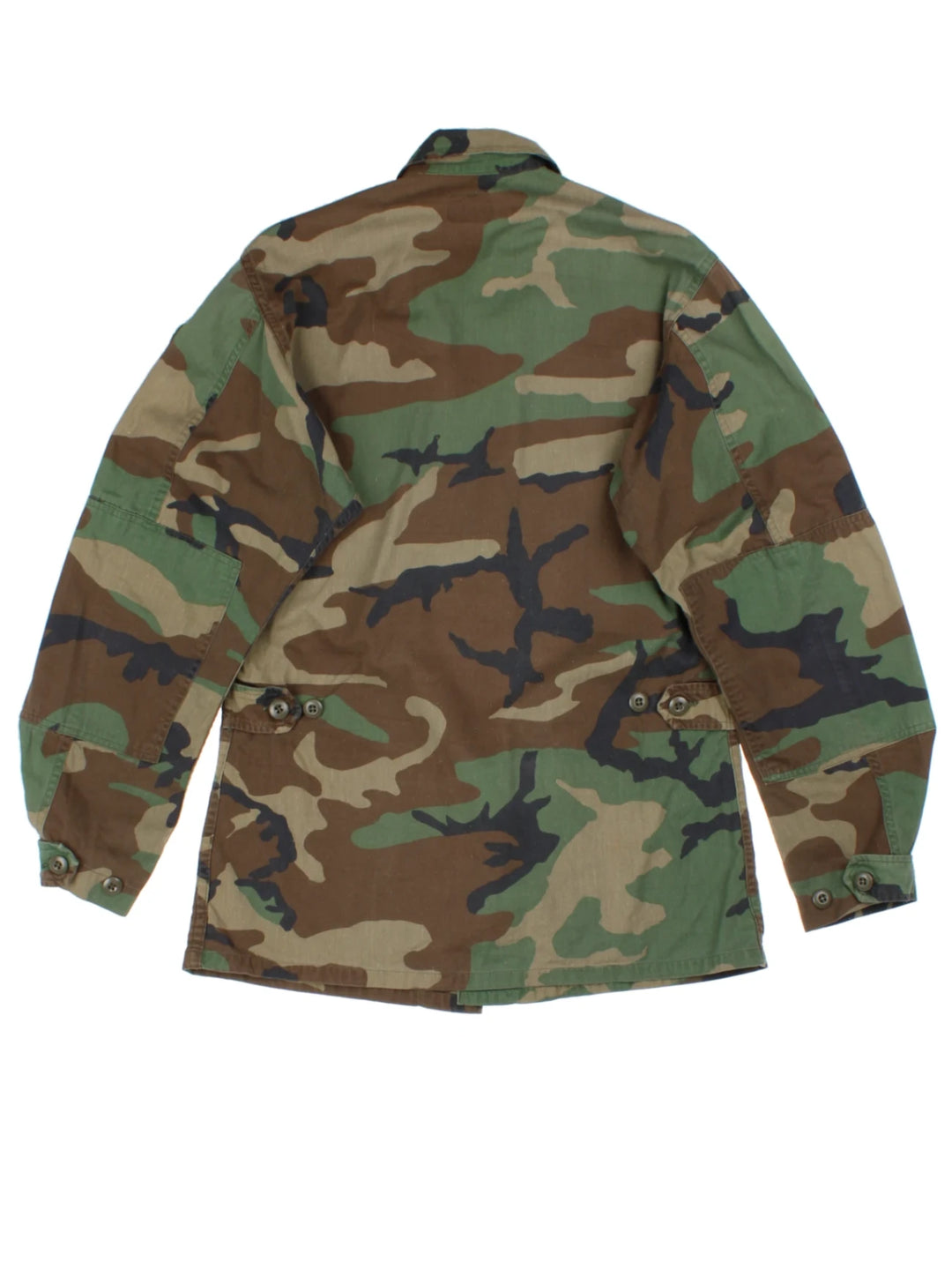 US Army Multicolor Woodland Camo Jacket (Size S)
