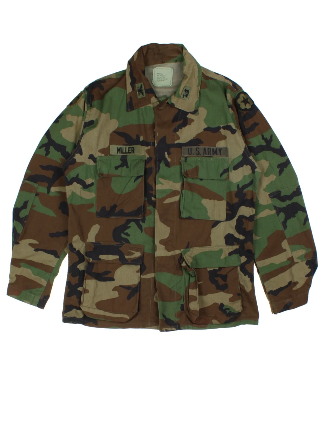 Vintage Green Camo Field Jacket (Size M)