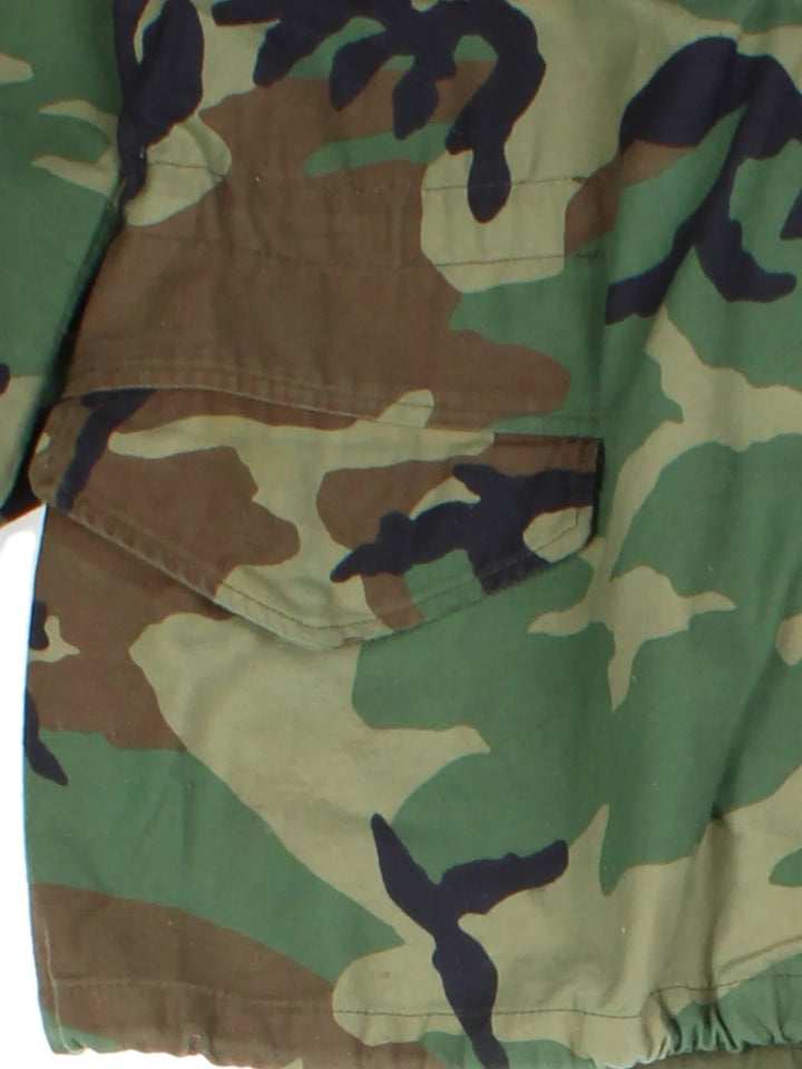 Vintage Green M-65 Field Jacket (Size M)