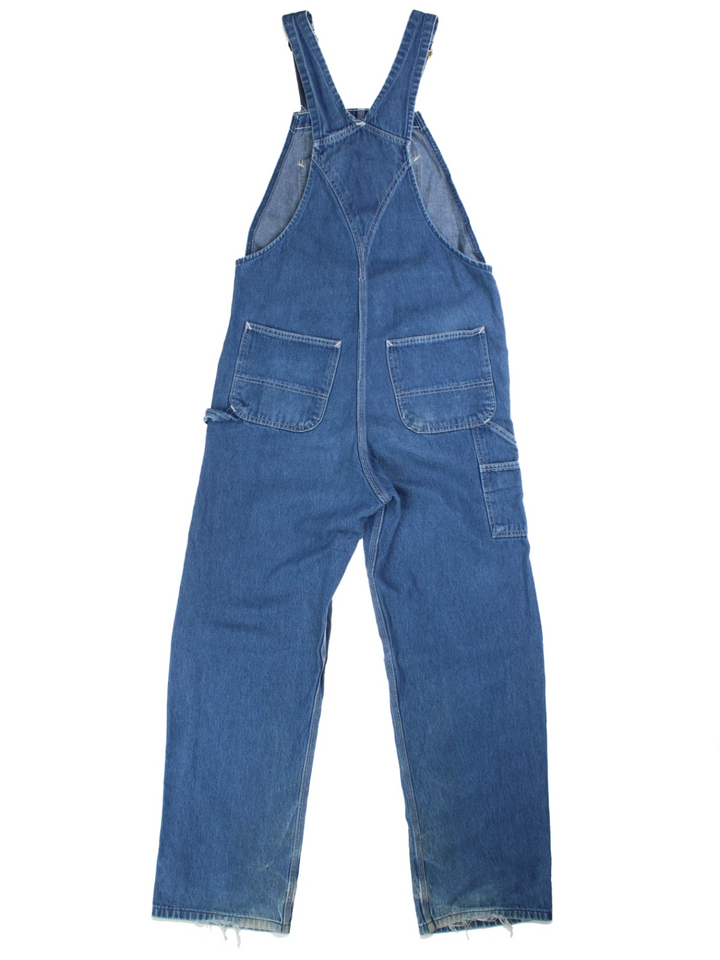 Carhartt Blue Denim Dungarees (Size S)