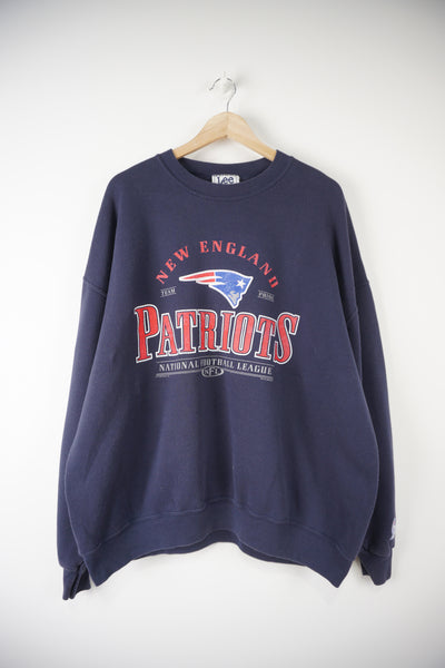Vintage 1999 NFL Patriots Navy Sweatshirt