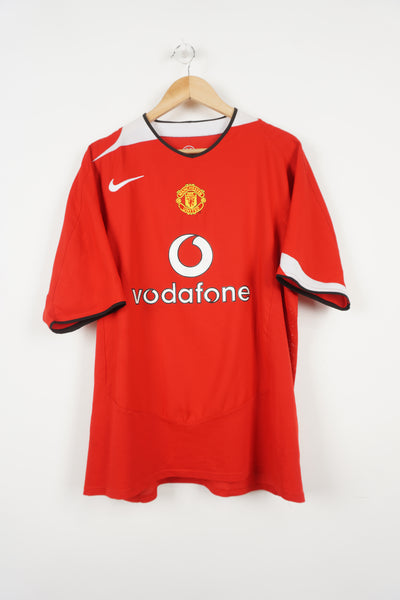 2004/06 Manchester United Home Football Shirt #8 Rooney 