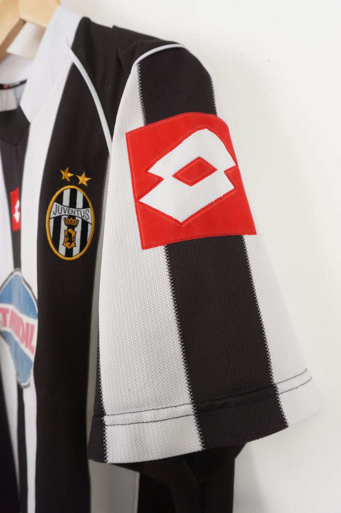 2002/03 Juventus Lotto CL Home Shirt (Size L) – VintageFolk