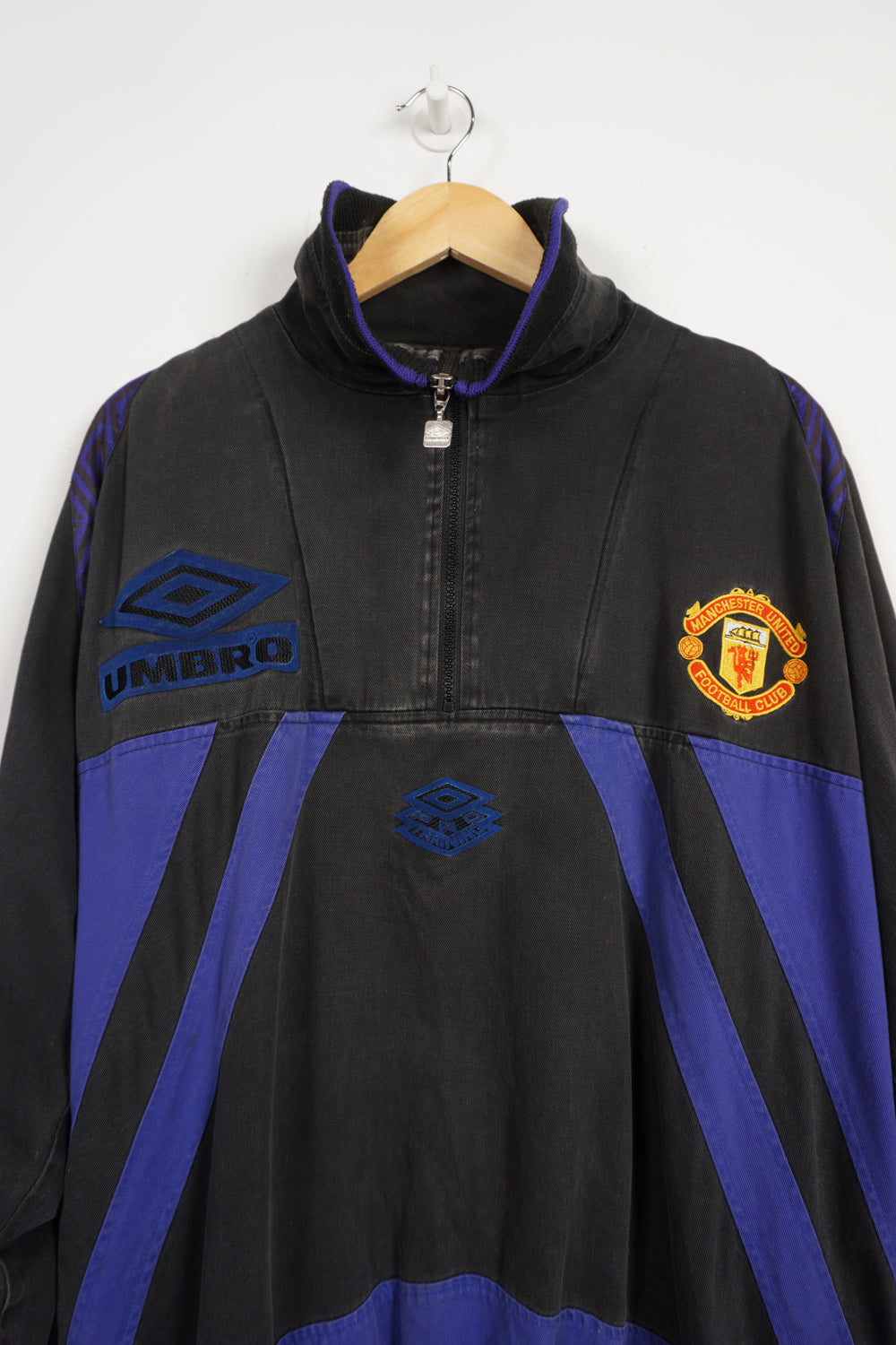 90s UMBRO Manchester United Drill Top M