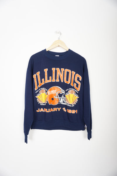 Vintage 90s Illinois Hall of Fame Bowl Sweatshirt
