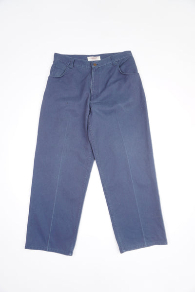 Big Mac workwear navy blue cotton trousers